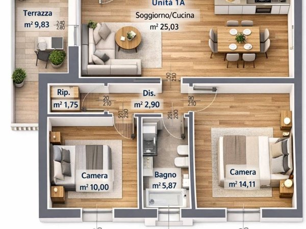 appartamento in vendita a Cavallino-Treporti in zona Ca' Savio