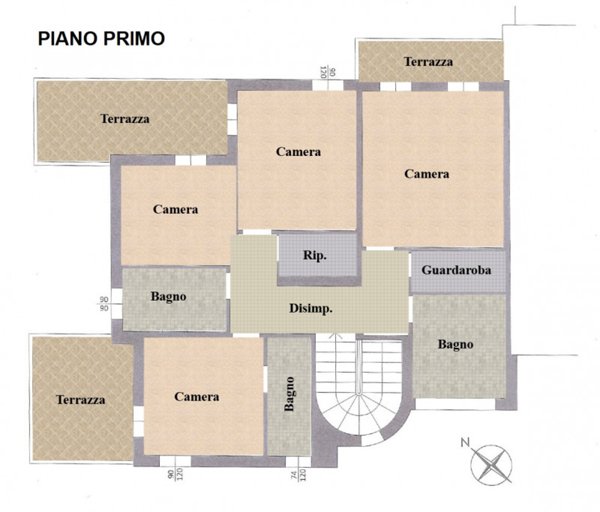 casa indipendente in vendita ad Abano Terme