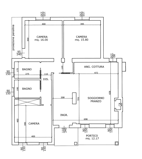 appartamento in vendita ad Abano Terme