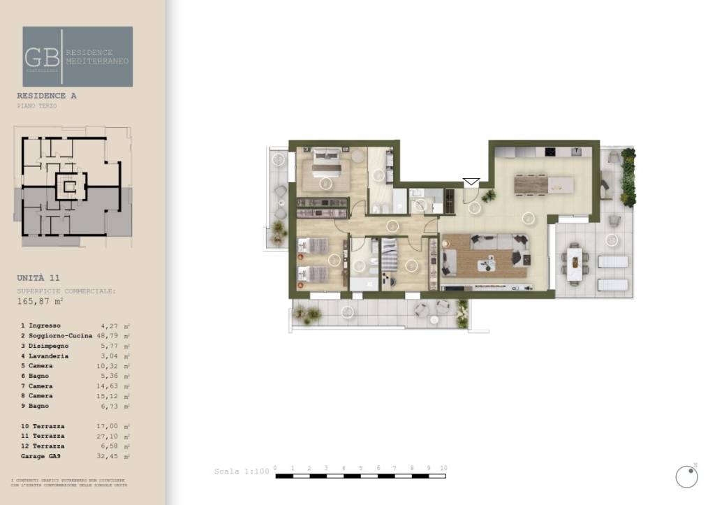 appartamento in vendita ad Abano Terme