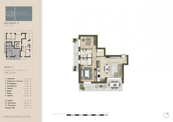 appartamento in vendita ad Abano Terme
