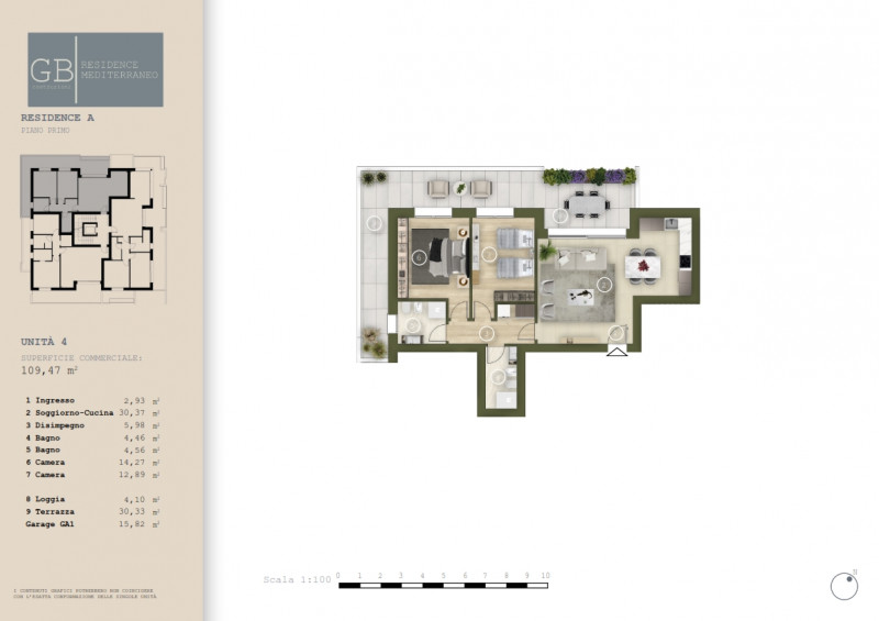 appartamento in vendita ad Abano Terme