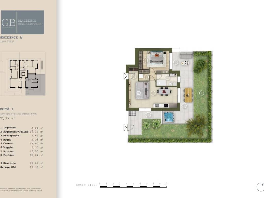 appartamento in vendita ad Abano Terme