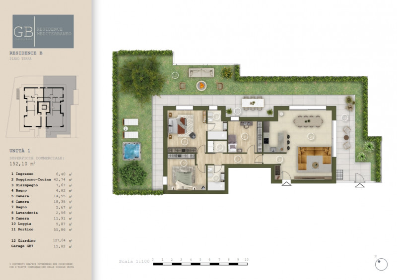 appartamento in vendita ad Abano Terme