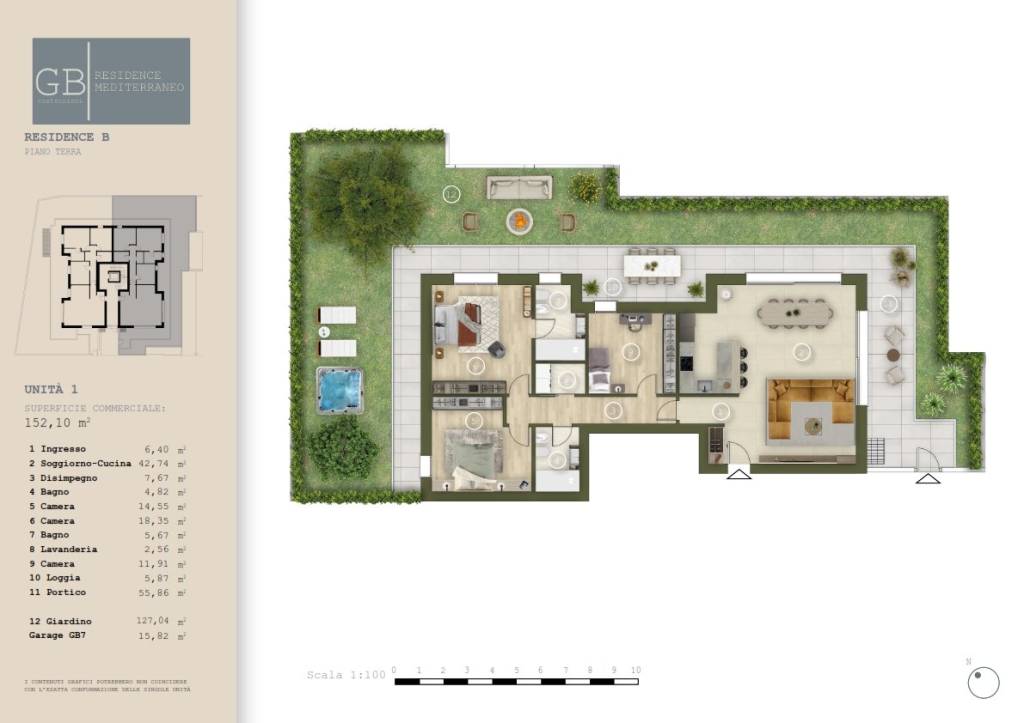 appartamento in vendita ad Abano Terme