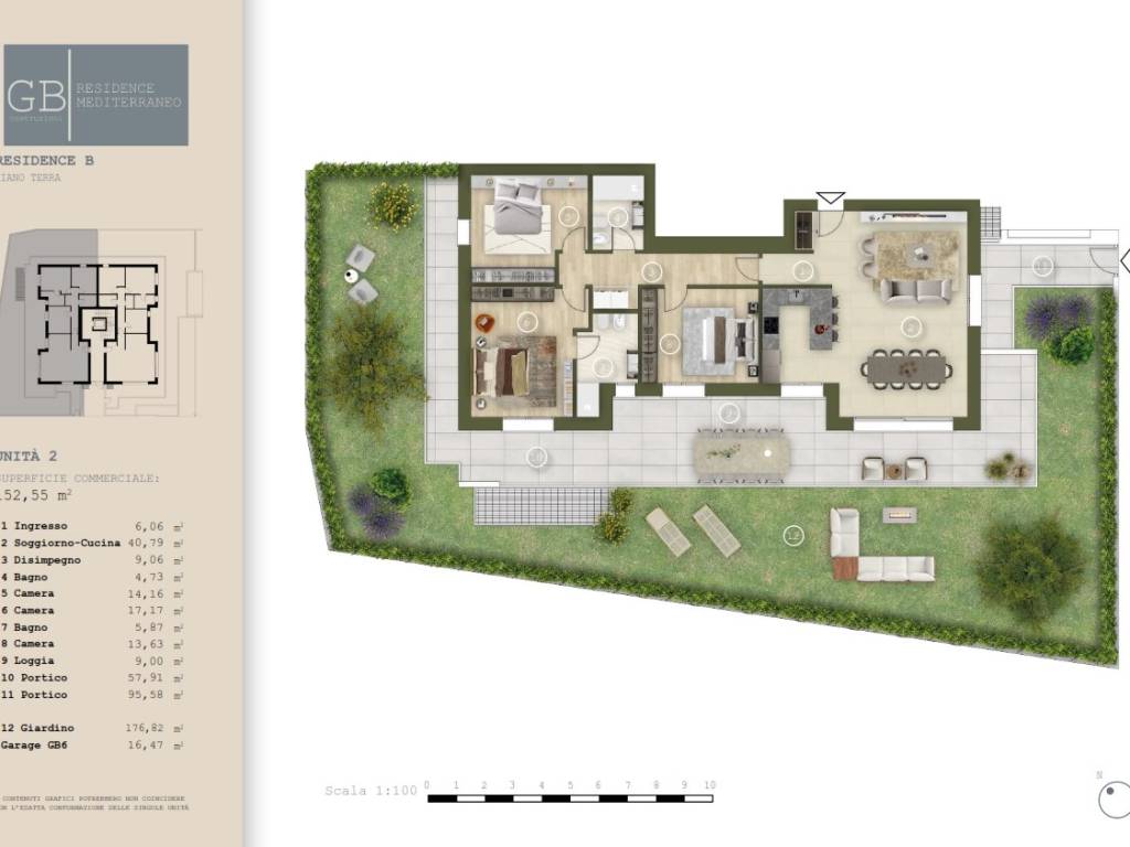 appartamento in vendita ad Abano Terme