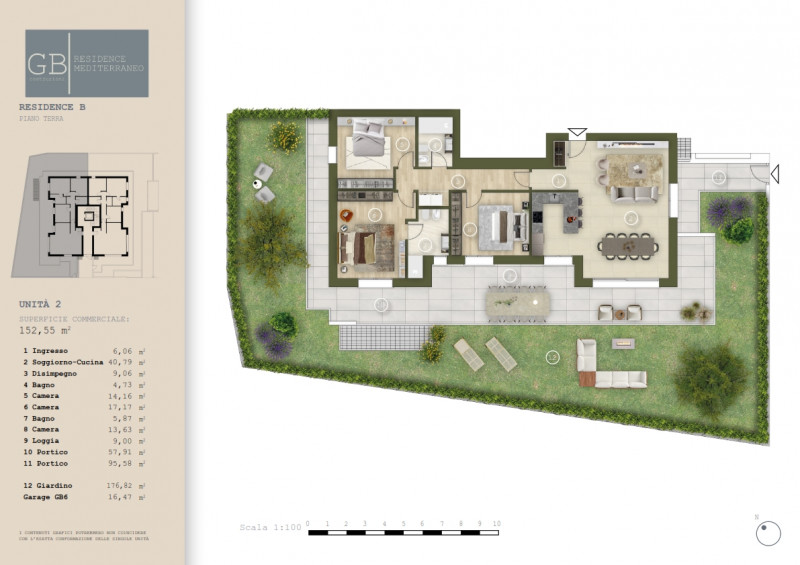 appartamento in vendita ad Abano Terme