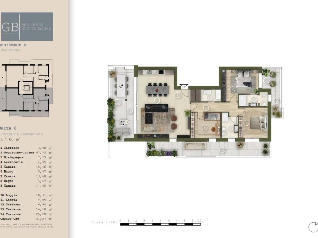 appartamento in vendita ad Abano Terme