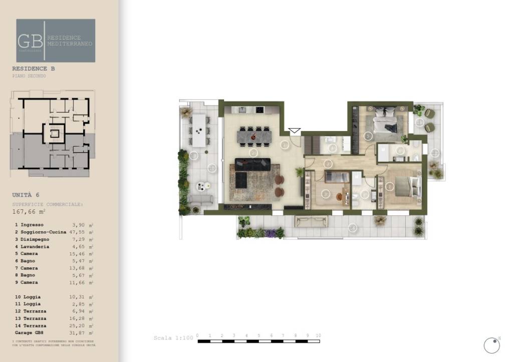 appartamento in vendita ad Abano Terme
