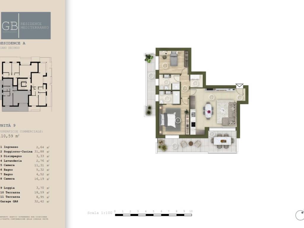 appartamento in vendita ad Abano Terme