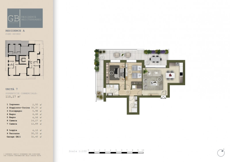 appartamento in vendita ad Abano Terme