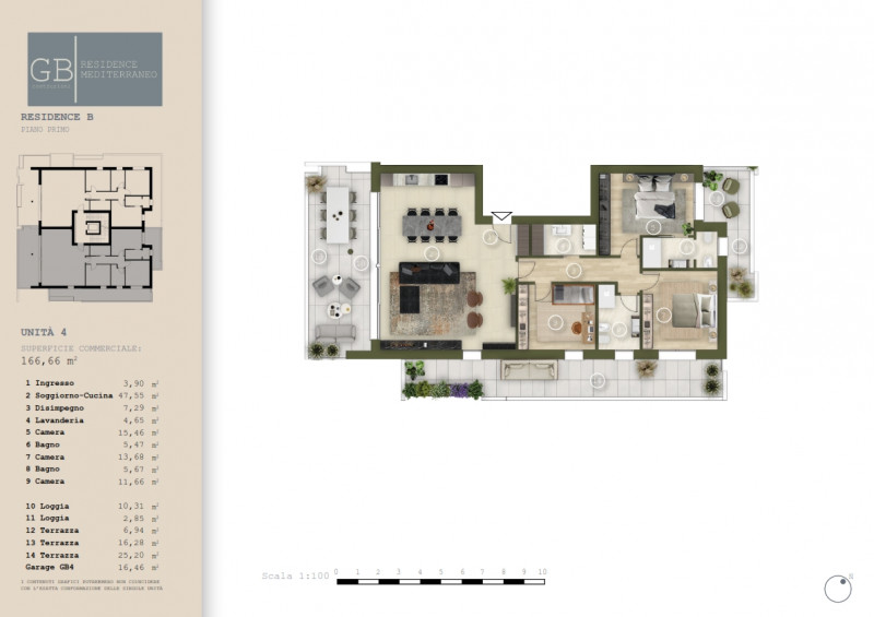 appartamento in vendita ad Abano Terme