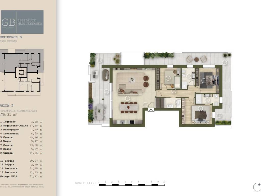 appartamento in vendita ad Abano Terme