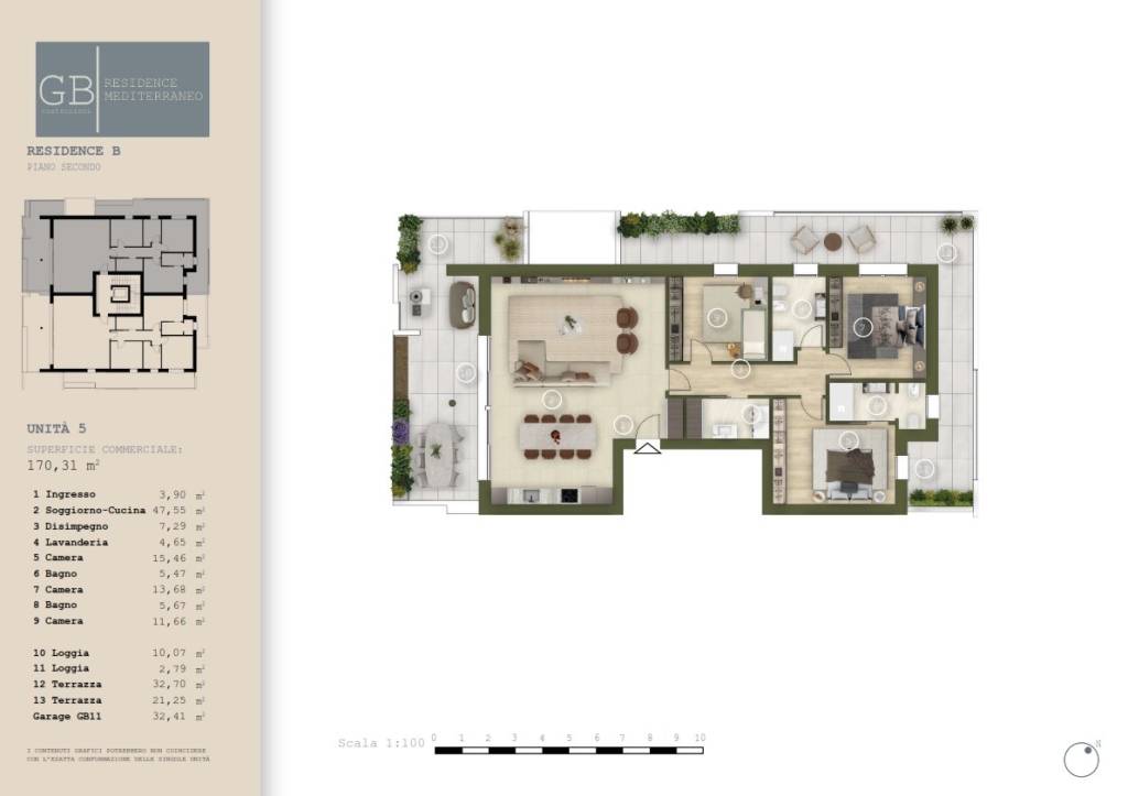 appartamento in vendita ad Abano Terme
