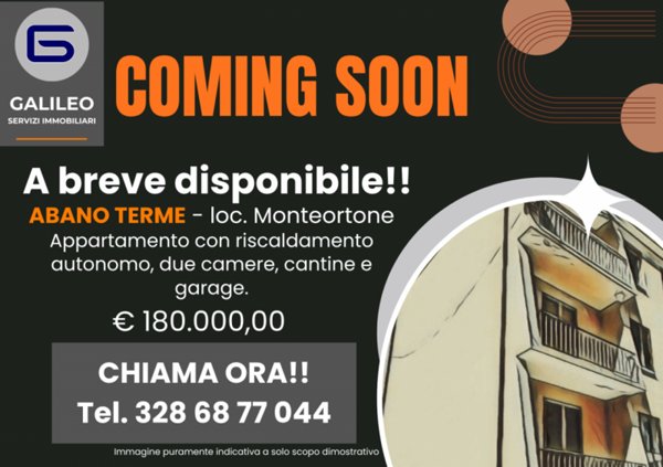 appartamento in vendita ad Abano Terme in zona Monteortone