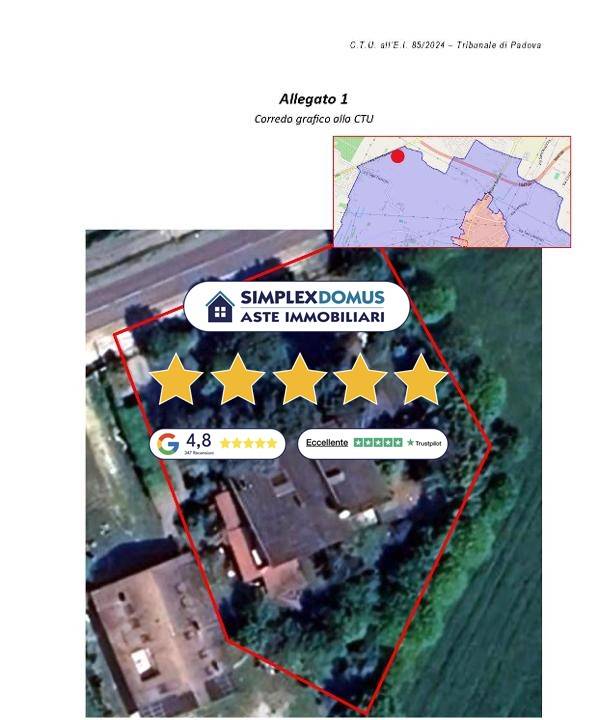 casa indipendente in vendita ad Abano Terme in zona Feriole