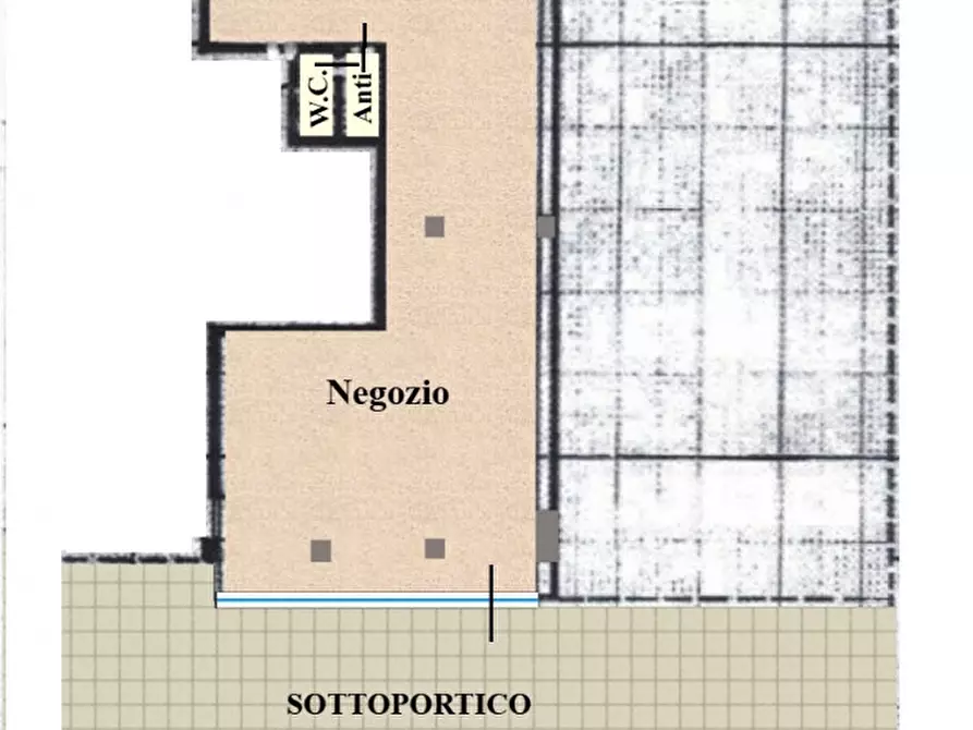 negozio in vendita ad Albignasego in zona Mandriola