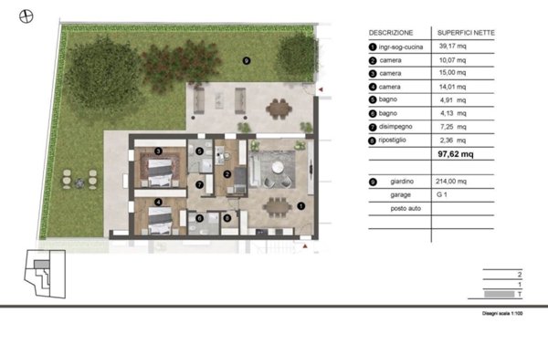 appartamento in vendita ad Albignasego