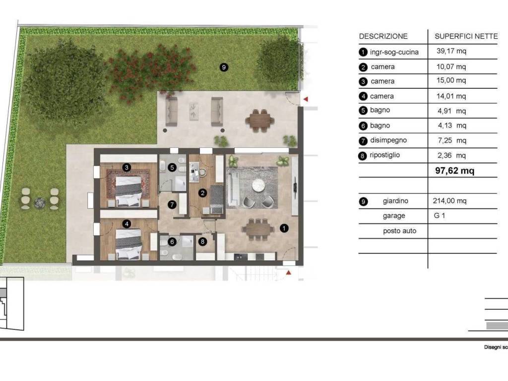 appartamento in vendita ad Albignasego