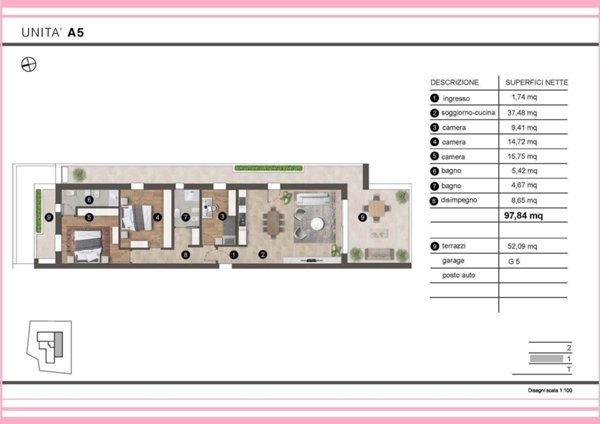appartamento in vendita ad Albignasego