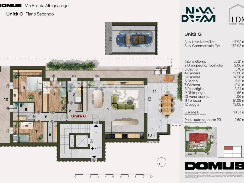 appartamento in vendita ad Albignasego