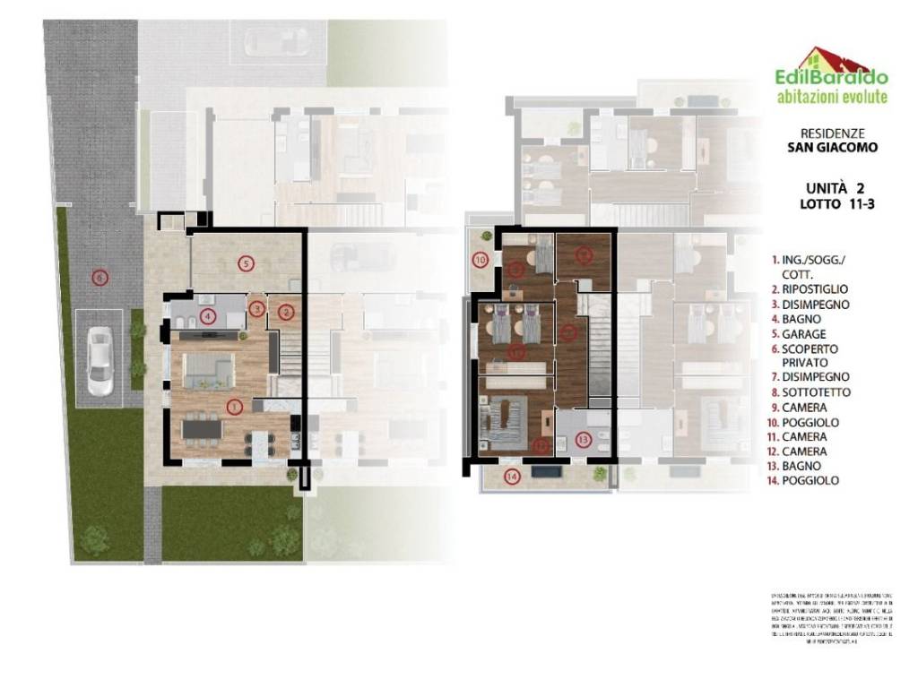 casa indipendente in vendita ad Albignasego in zona Lion