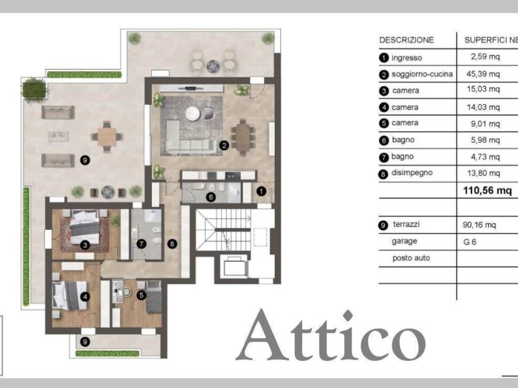 appartamento in vendita ad Albignasego