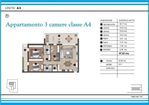 appartamento in vendita ad Albignasego