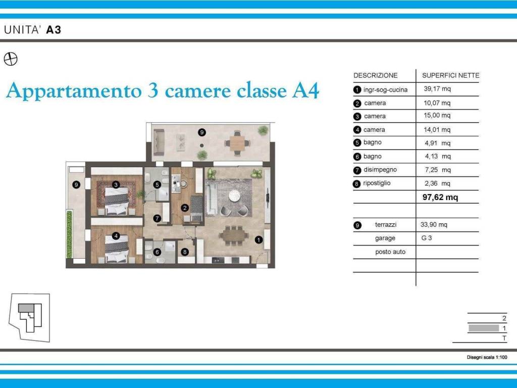 appartamento in vendita ad Albignasego