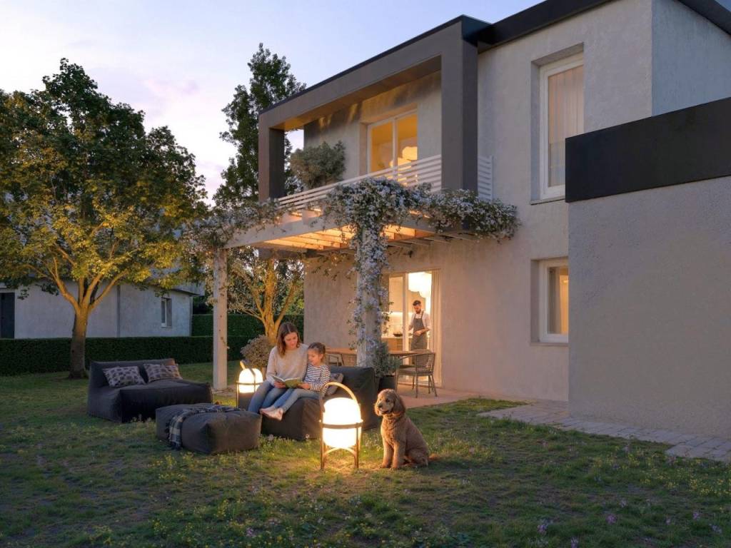 casa indipendente in vendita ad Albignasego in zona Lion