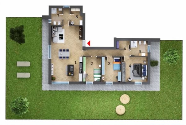 appartamento in vendita ad Albignasego in zona Lion