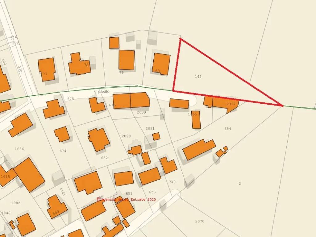 terreno edificabile in vendita ad Anguillara Veneta in zona Taglio