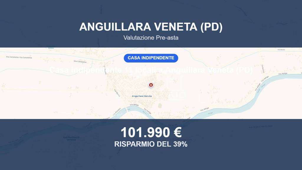 casa indipendente in vendita ad Anguillara Veneta in zona Taglio