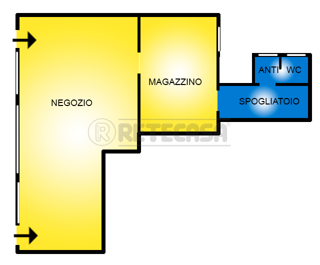 locale commerciale in vendita a Borgoricco in zona Sant'Eufemia