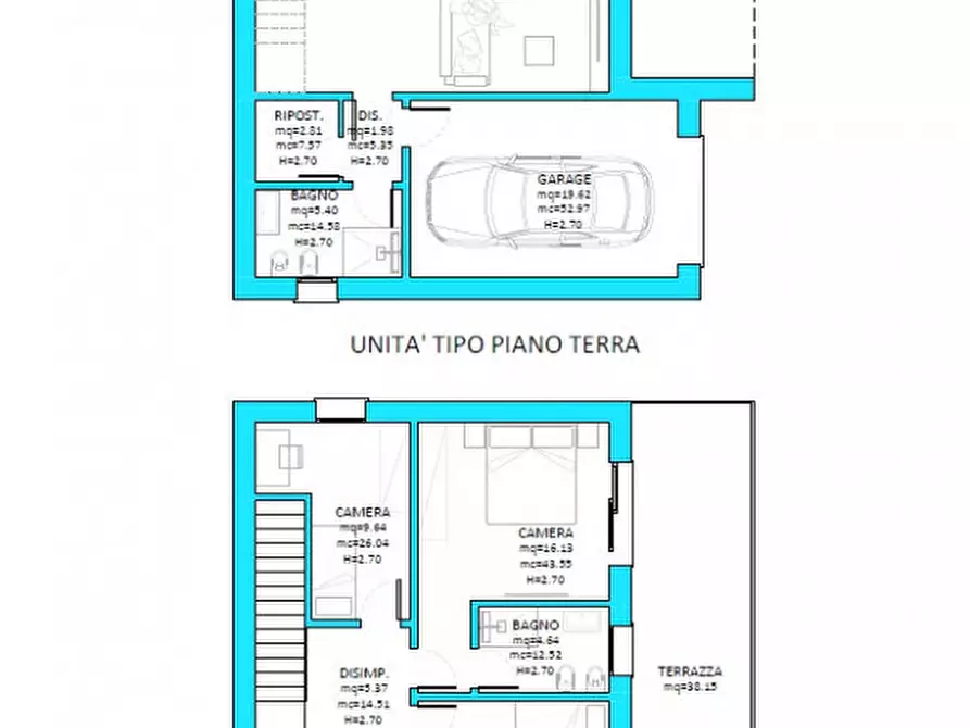 mansarda in vendita a Campodarsego in zona Sant'Andrea