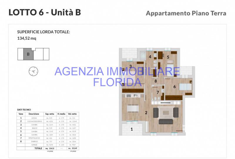 appartamento in vendita a Camposampiero