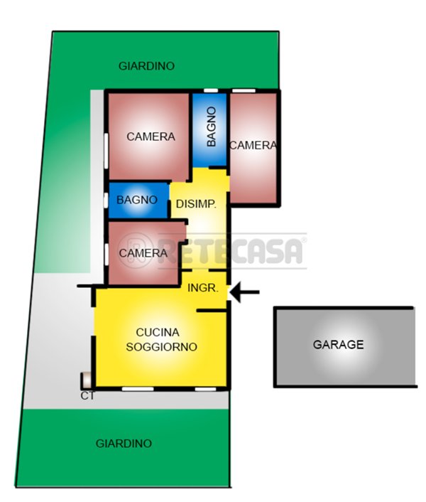 appartamento in vendita a Camposampiero