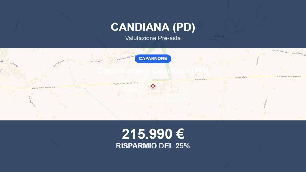 appartamento in vendita a Candiana