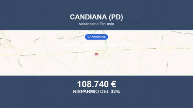 locale commerciale in vendita a Candiana