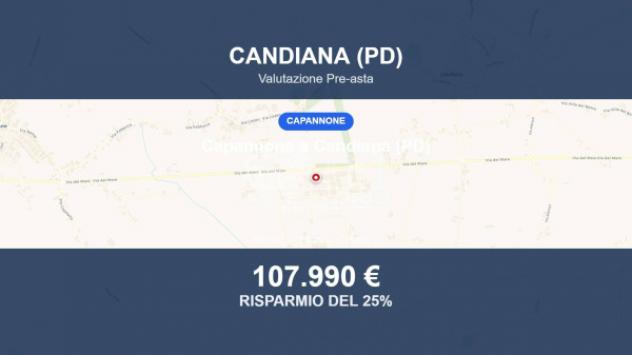 locale commerciale in vendita a Candiana