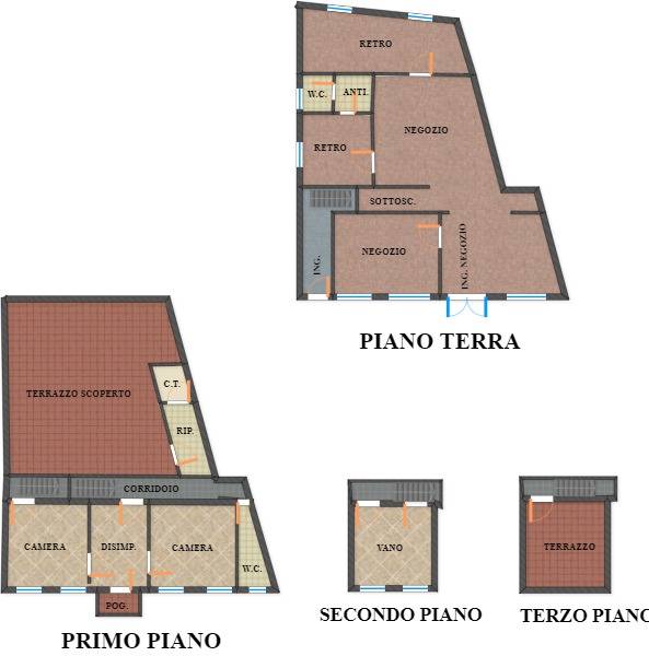 negozio in vendita a Cartura