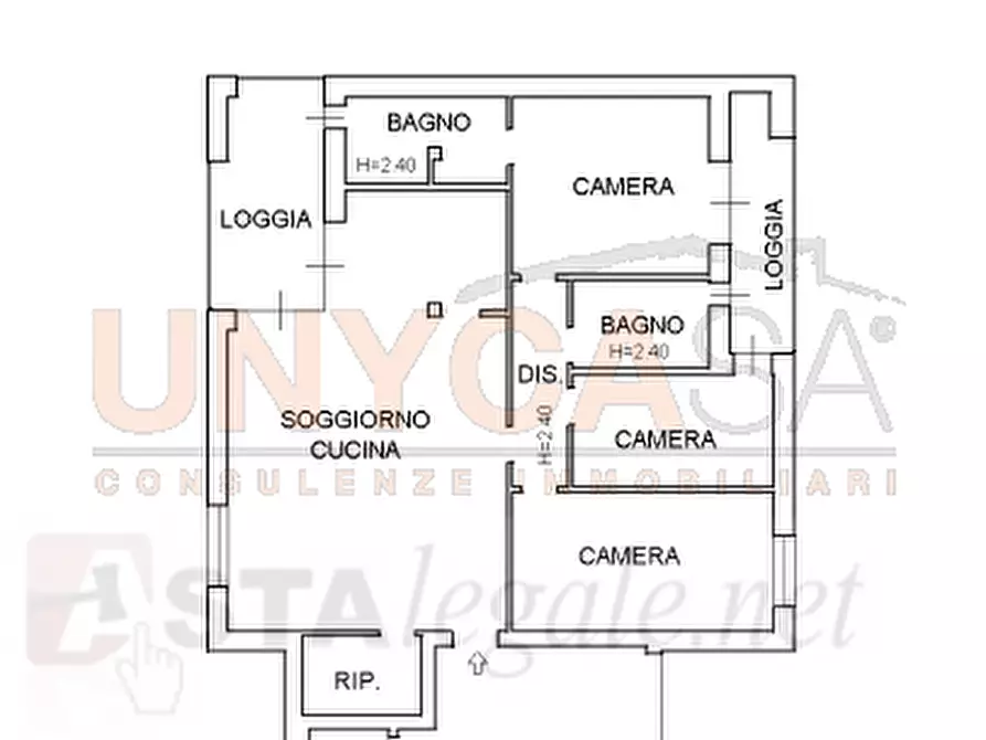 appartamento in vendita a Casalserugo