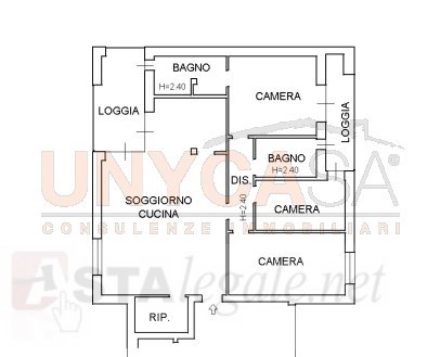 appartamento in vendita a Casalserugo