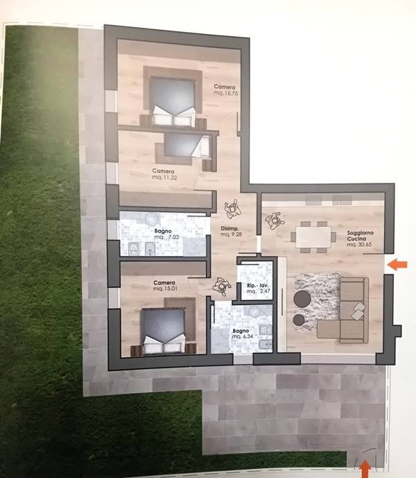 appartamento in vendita a Cittadella