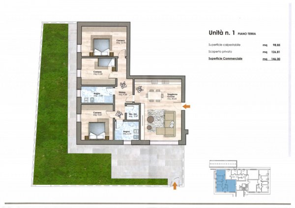 appartamento in vendita a Cittadella