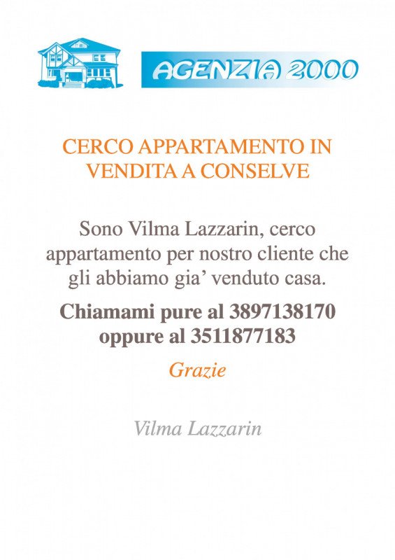 appartamento in vendita a Conselve
