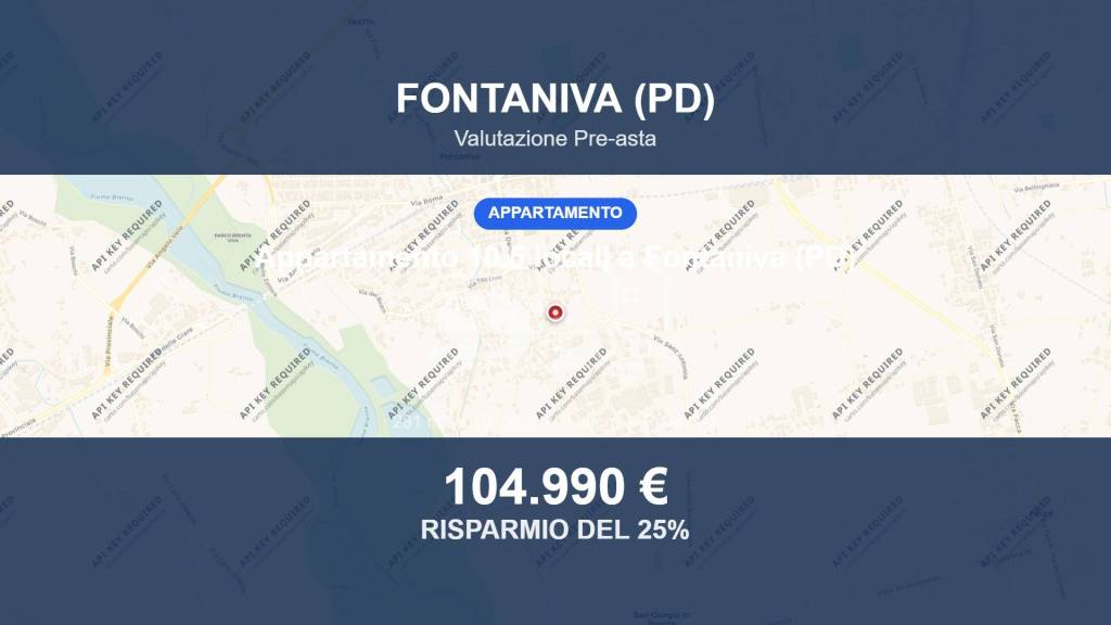 appartamento in vendita a Fontaniva in zona Fratta