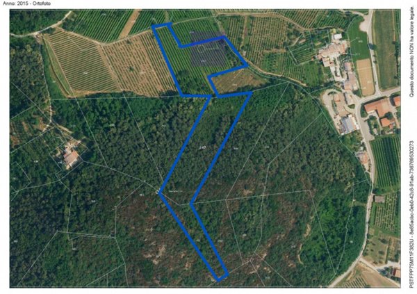 terreno agricolo in vendita a Galzignano Terme in zona Grottarole
