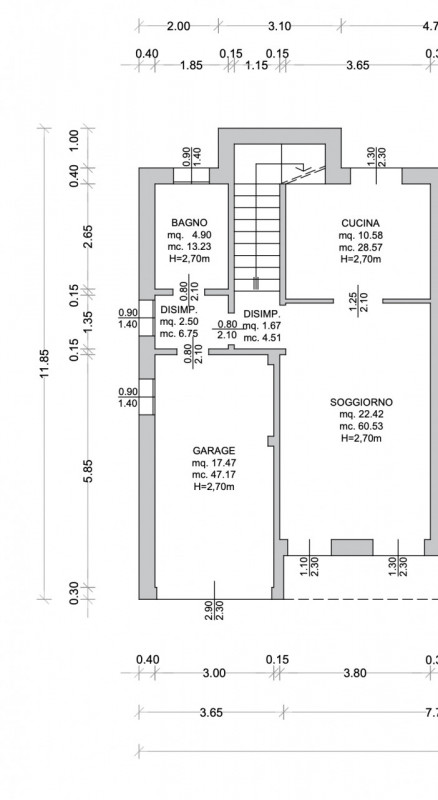 casa semindipendente in vendita a Legnaro in zona Casone