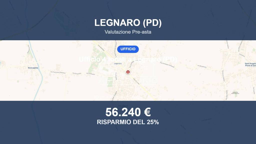 ufficio in vendita a Legnaro in zona Volparo